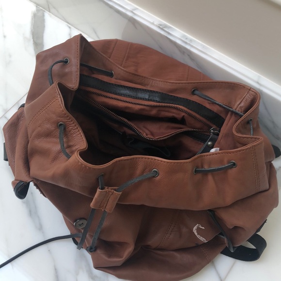 Free People Leather Backpack - Picture 10 of 11